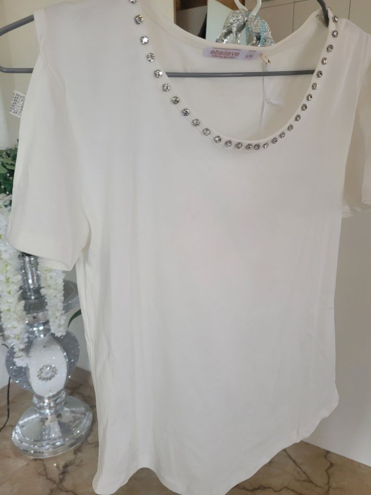 T-shirt cyrkonie m