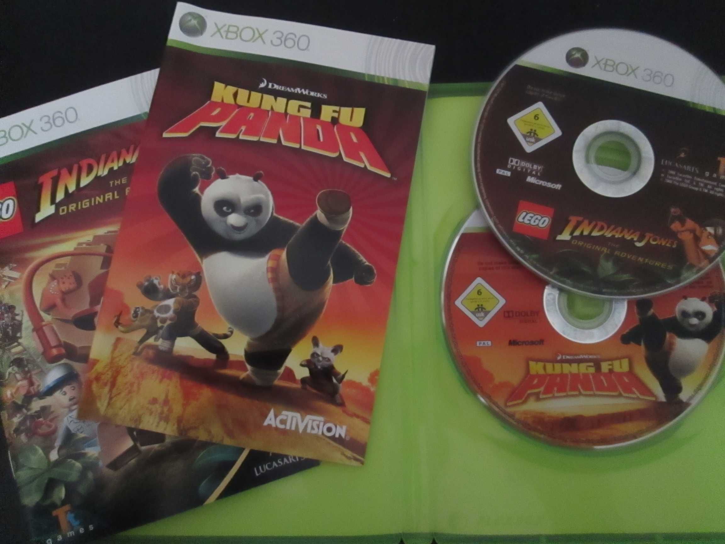 LEGO Indiana Jones & Kung Fu Panda Bundle XBOX 360