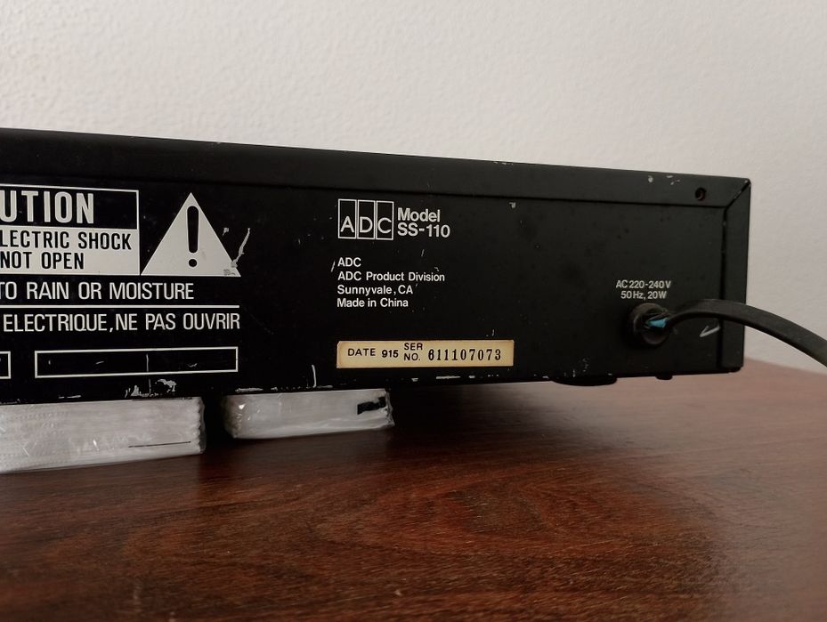 ADC SS-110 Sound Shaper Stereo Frequency Equalizer