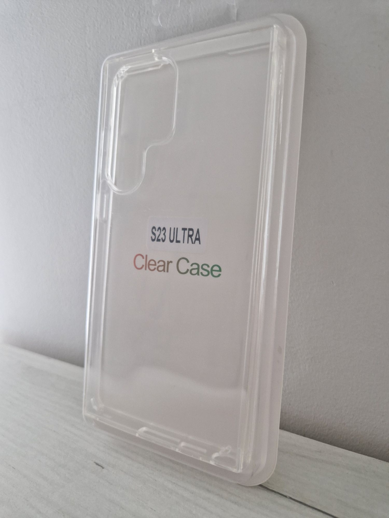 Clear Case do Samsung Galaxy S23 Ultra Przezroczysty