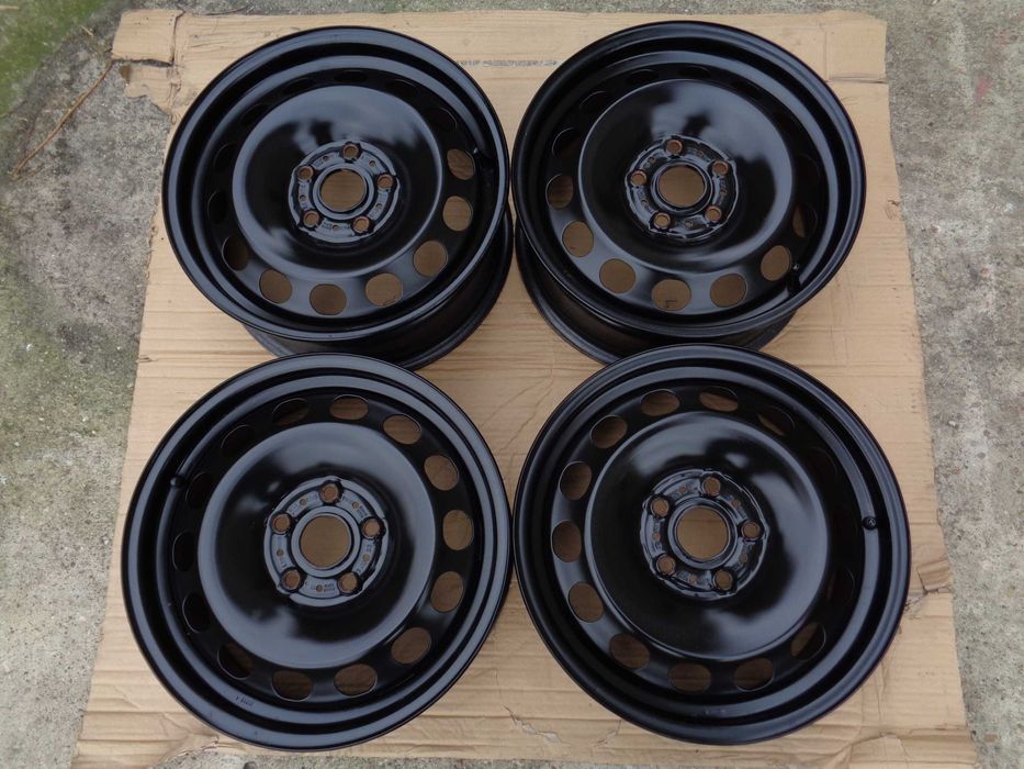 Oryginalne felgi stalowe 16 VW, Audi, Skoda 5x112, 6,5J, ET46