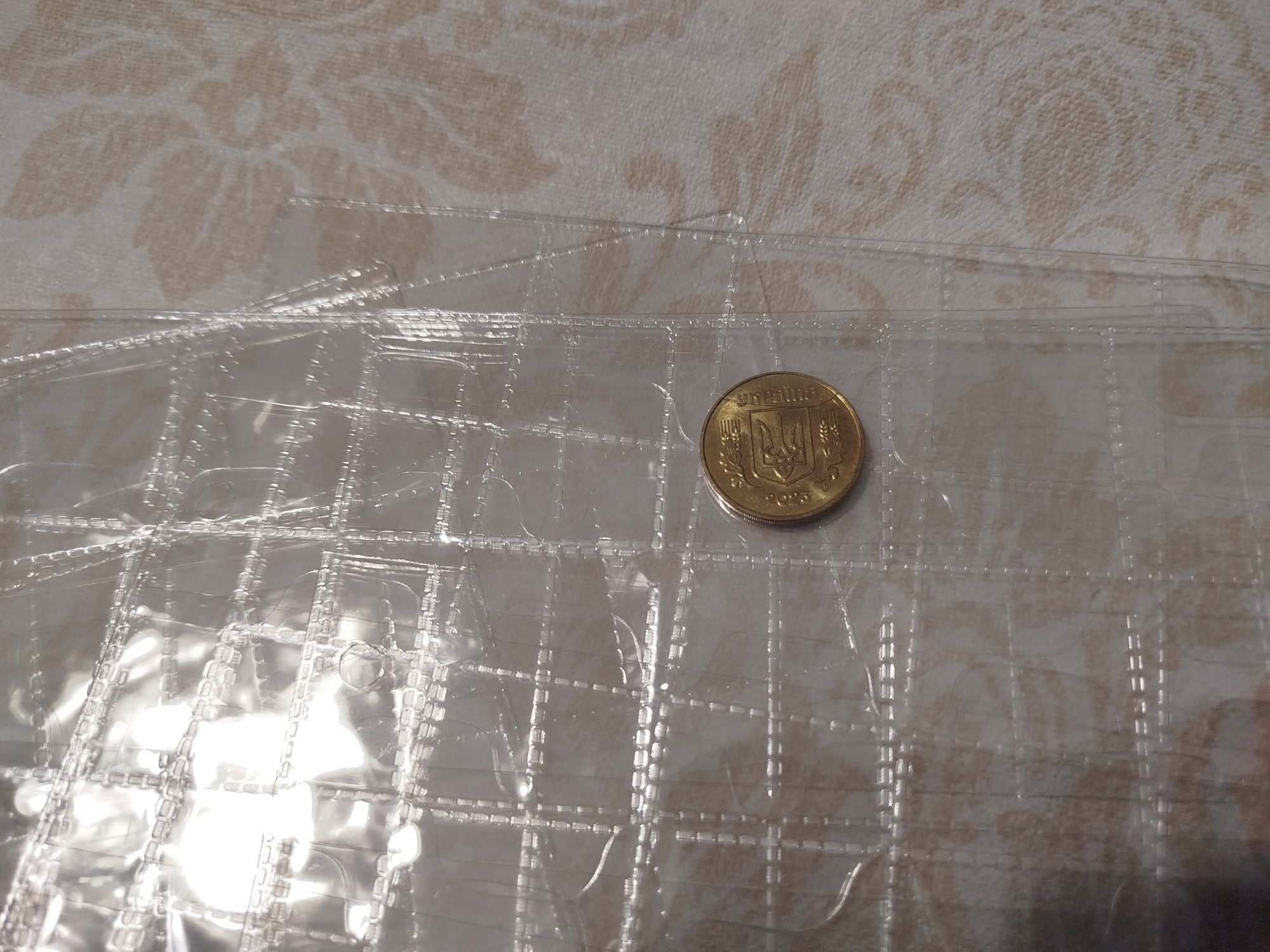 Листи до альбому для монет