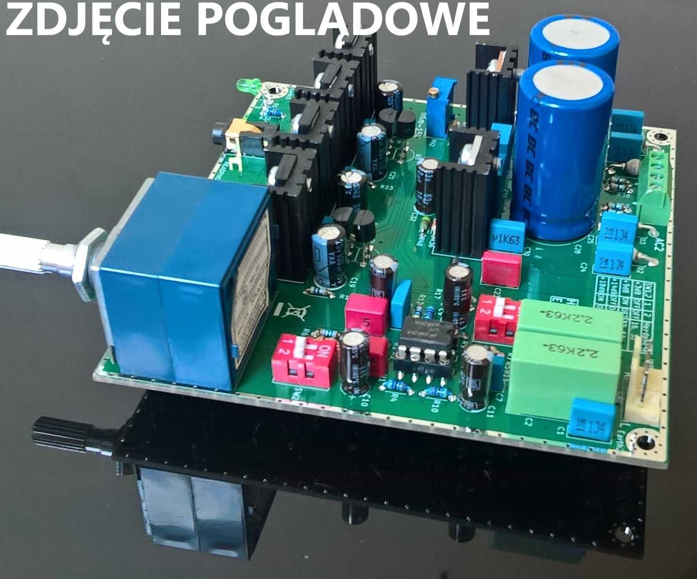 Płytka pcb - wzmacniacz słuchawkowy klon Lechman
