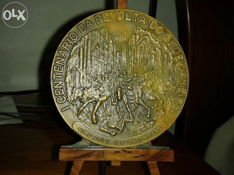 Colecao de 20 Medalhoes em bronze