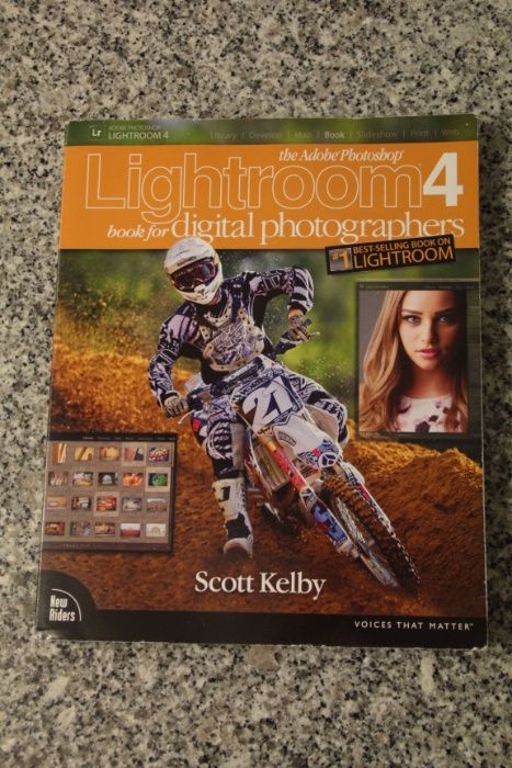 Livro " Lightroom 4 book for digital photographers" de Scott Kelby