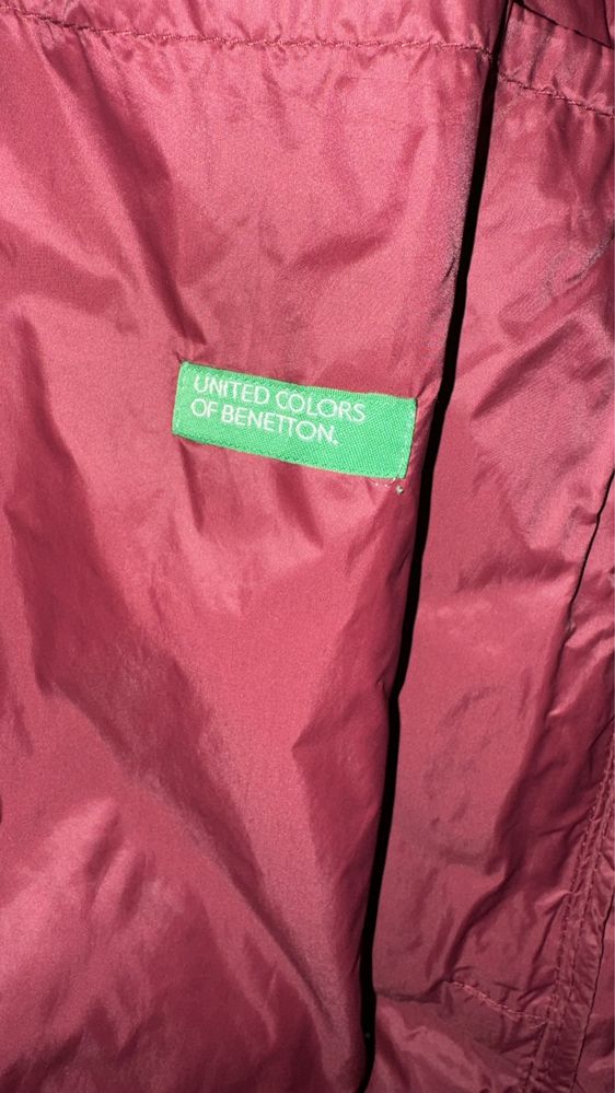 Casaco Benetton Vermelho