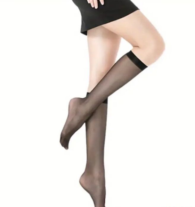 Женские гольфы, носки черного цвета