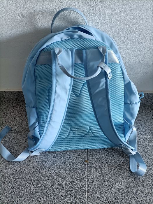 Mochila escolar azul