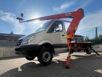 Mercedes-Benz Podnośnik Koszowy  Zwyżka PEŁNA HYDRAULIKA !  GSR 200T4 20 Metrów 13 m w Bok Jak Ruthmann Wumag Multitel