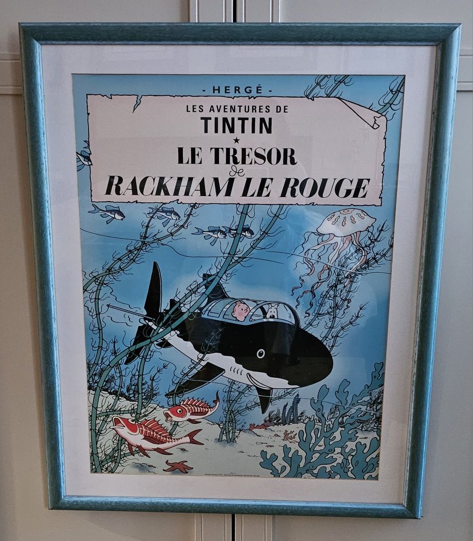 Quadro Tintin - LE TRÉSOR DE RACKHAM LE ROUGE