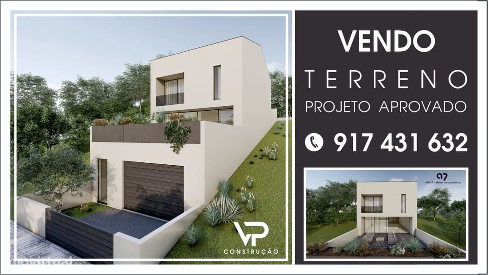 Terreno com projecto aprovado para construção