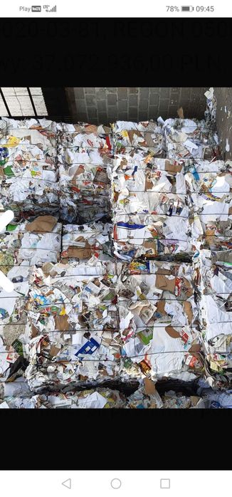 Usuwanie folii i makulatury