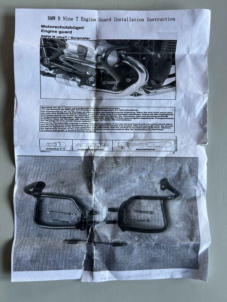 Barra Protetora - BMW - Mota