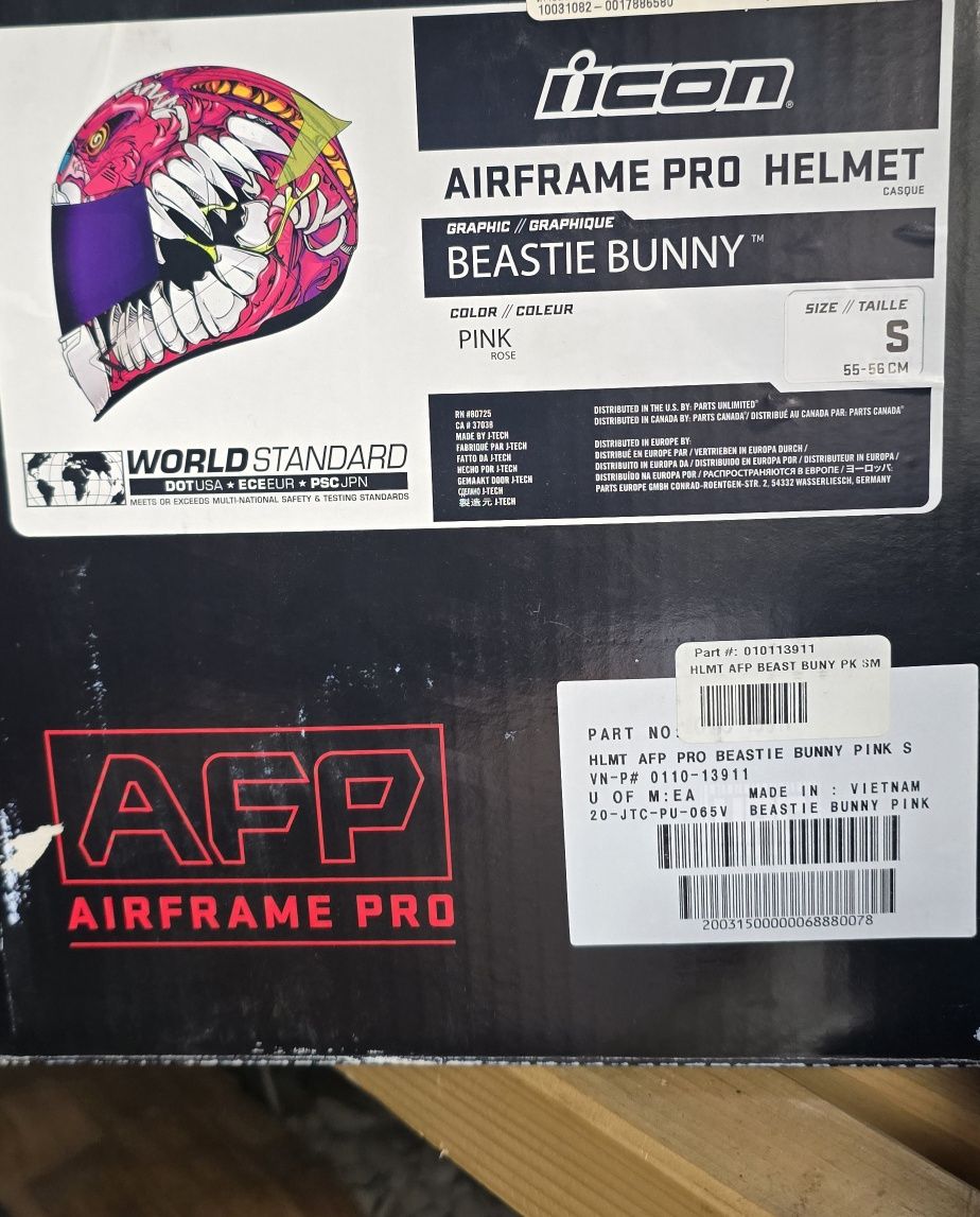 Шолом Icon Airframe Pro (Beastie Bunny Helmet)