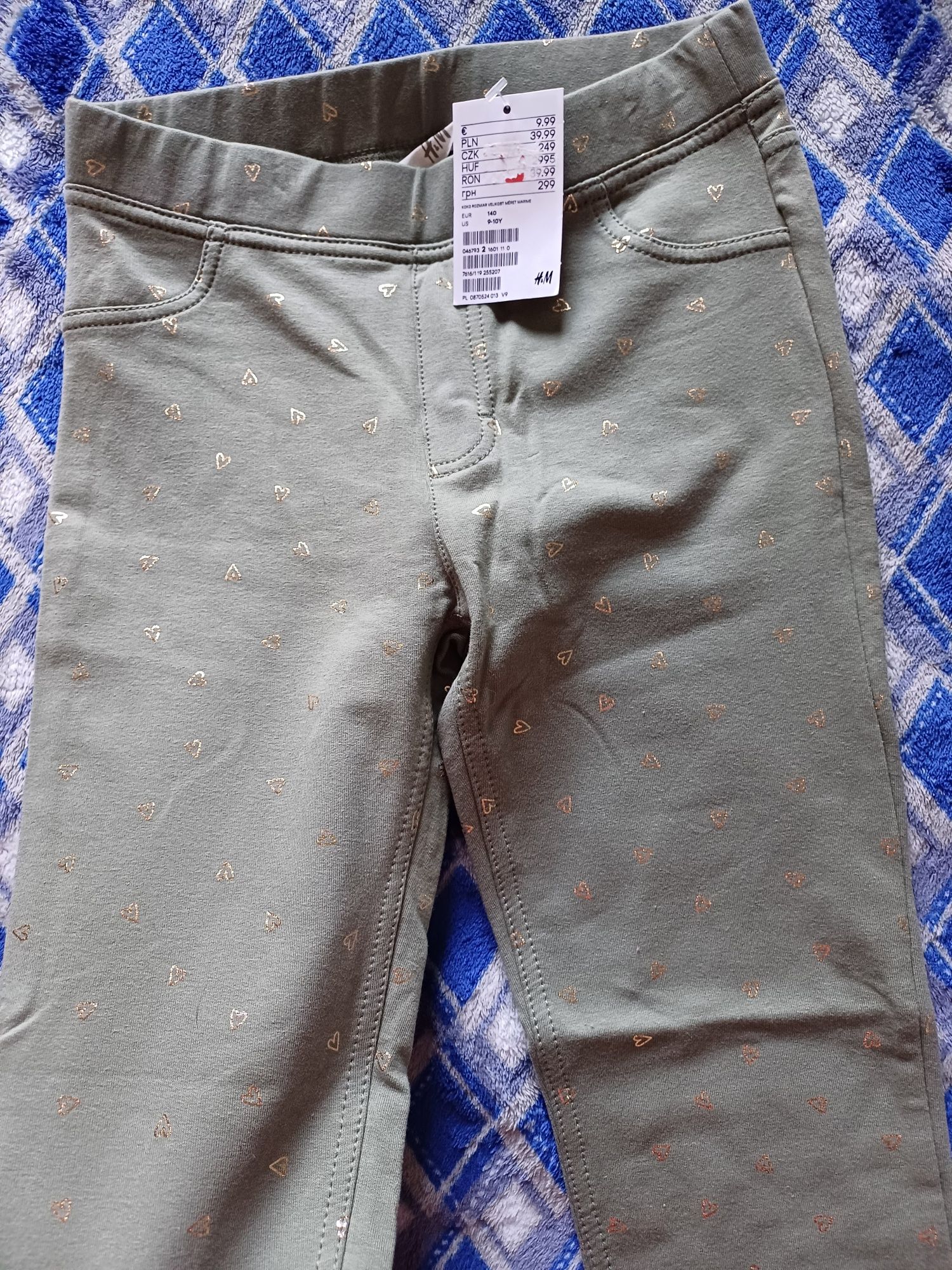 Треггінси, штани, штанишки H&M 9-10р 140 см