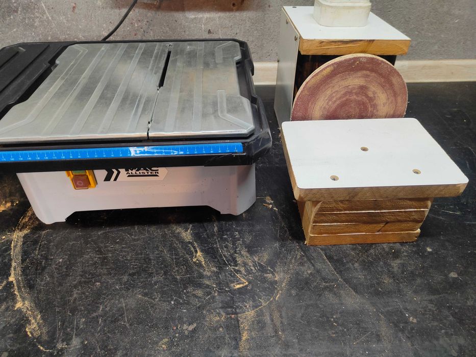 Przecinarka do glazury MacAllister 650 W sprawna + gratis szlifierka