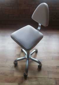 Krzesło kosmetyczne fotel fryzjerski obrotowy hoker do salonu