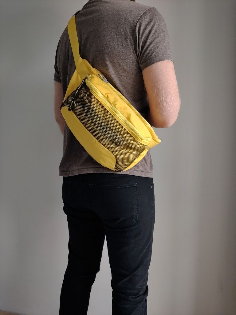 726 Велика сумка бананка на пояс рюкзак