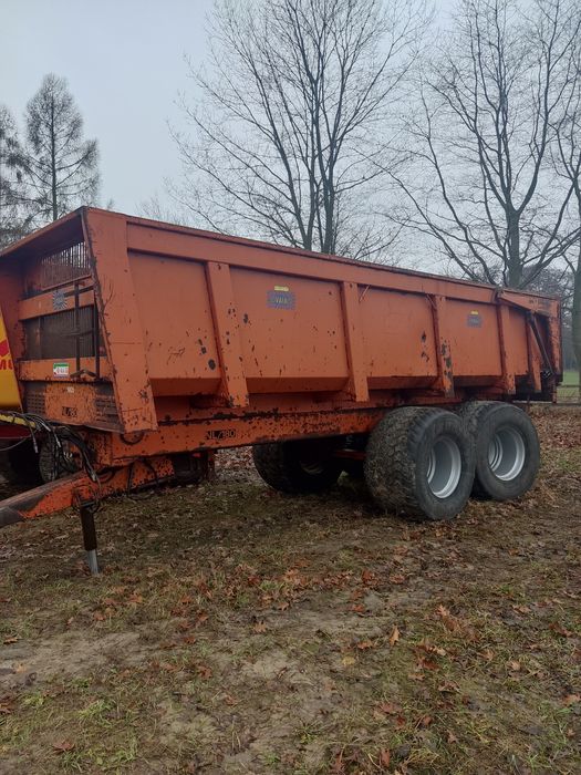 Przyczepa VAIA 18 Ton Skrętna Oś Skorupowa tandem MUILLE MIEDEMA