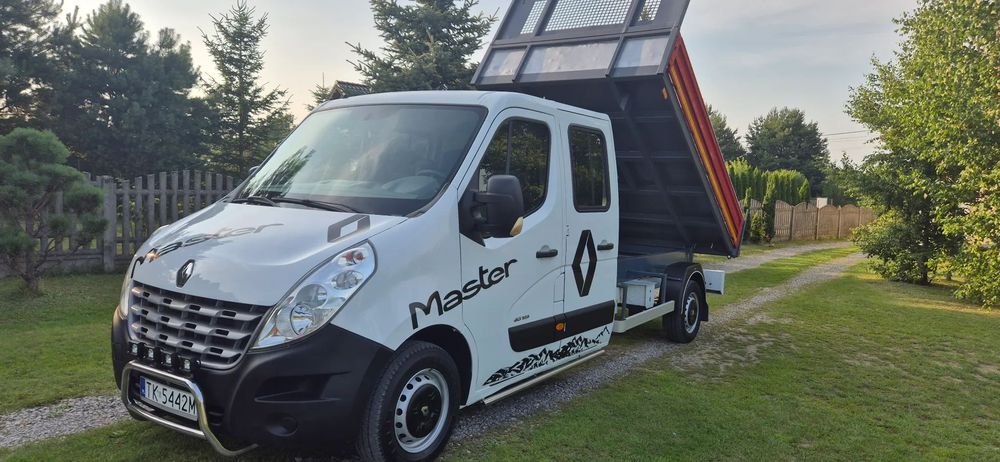 Renault Master  Wywrotka Brygadówka 7 osób Doka