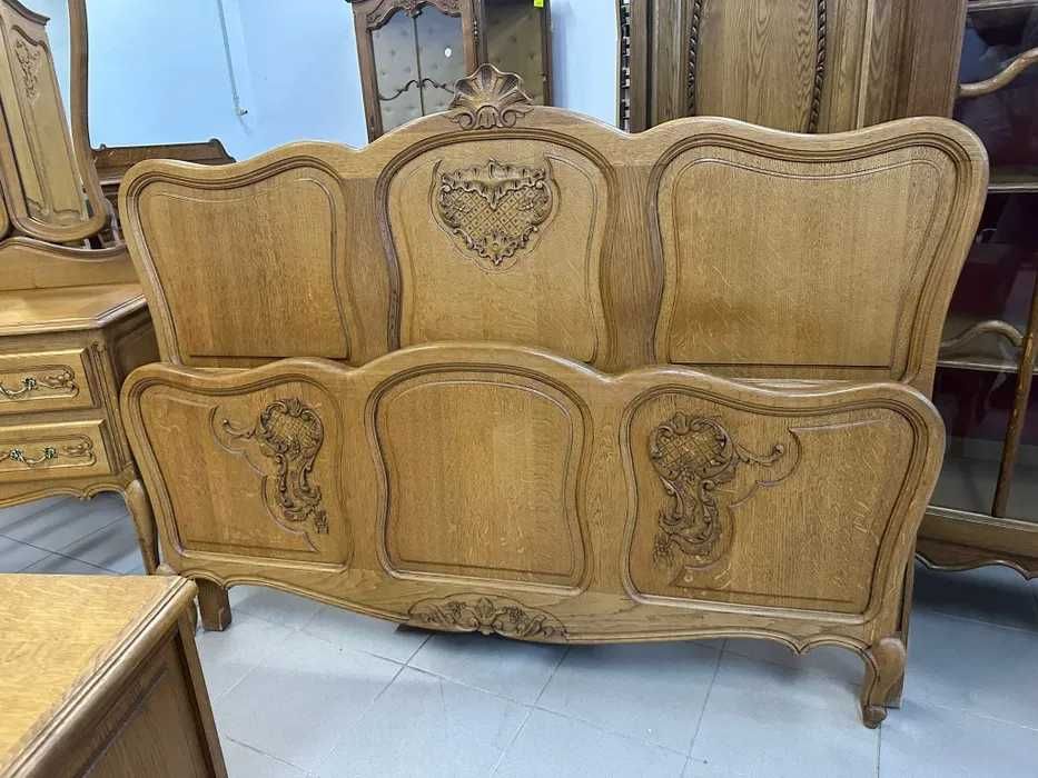 Komplet - sypialnia Ludwik z rzeźbieniami. Transport cały kraj.