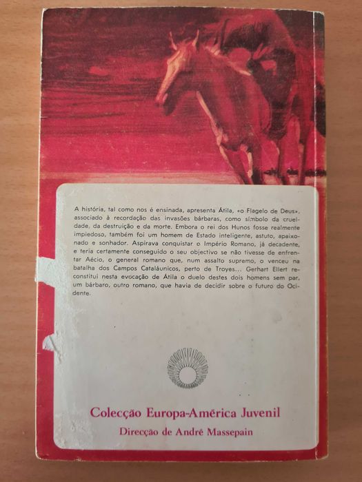 Livro "Átila, Flagelo de Deus" de Gerhart Ellert