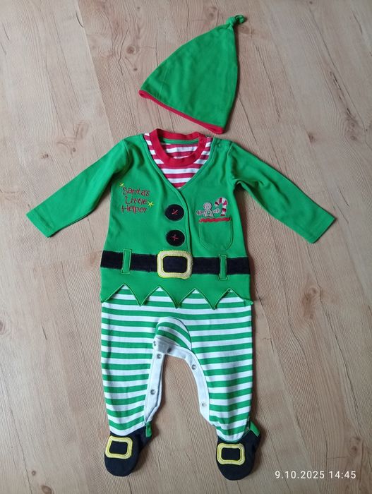 Pajacyk niemowlęcy elf r.68/74 George