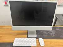 Apple iMac silver A2438  M1 16GB RAM  SSD 24" 2022 rok OKAZJA