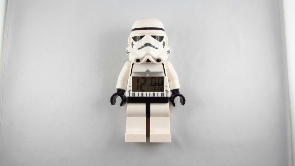 LEGO - Star Wars Stormtrooper - Zegar Budzik Alarm..,
