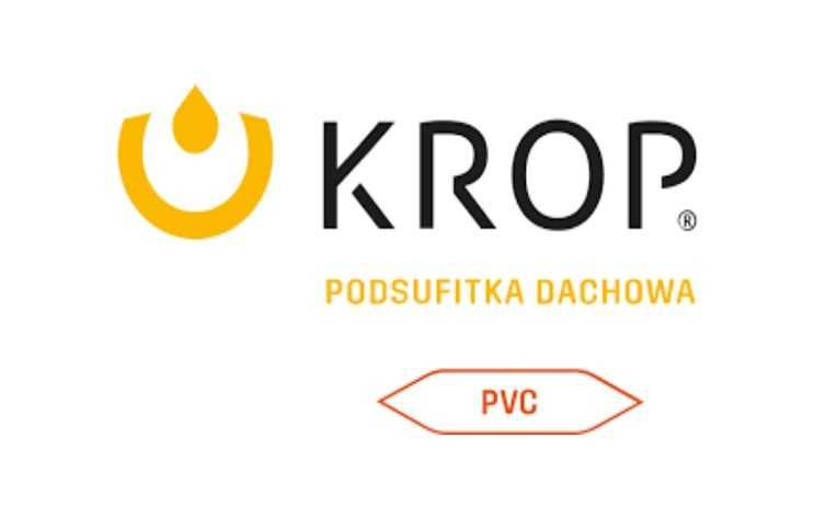 KROP podsufitka dachowa plastikowa drewnopodobna /0,91 m2/