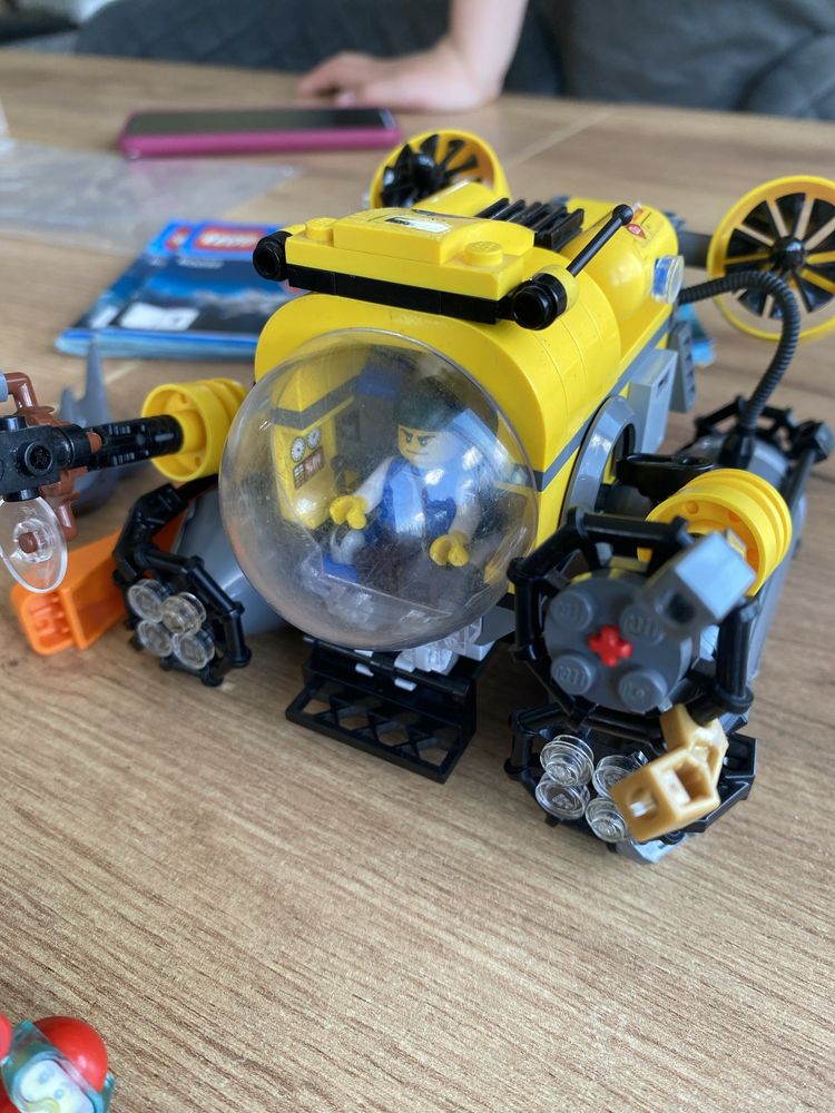 Lego City 60092 łódź głębinowa