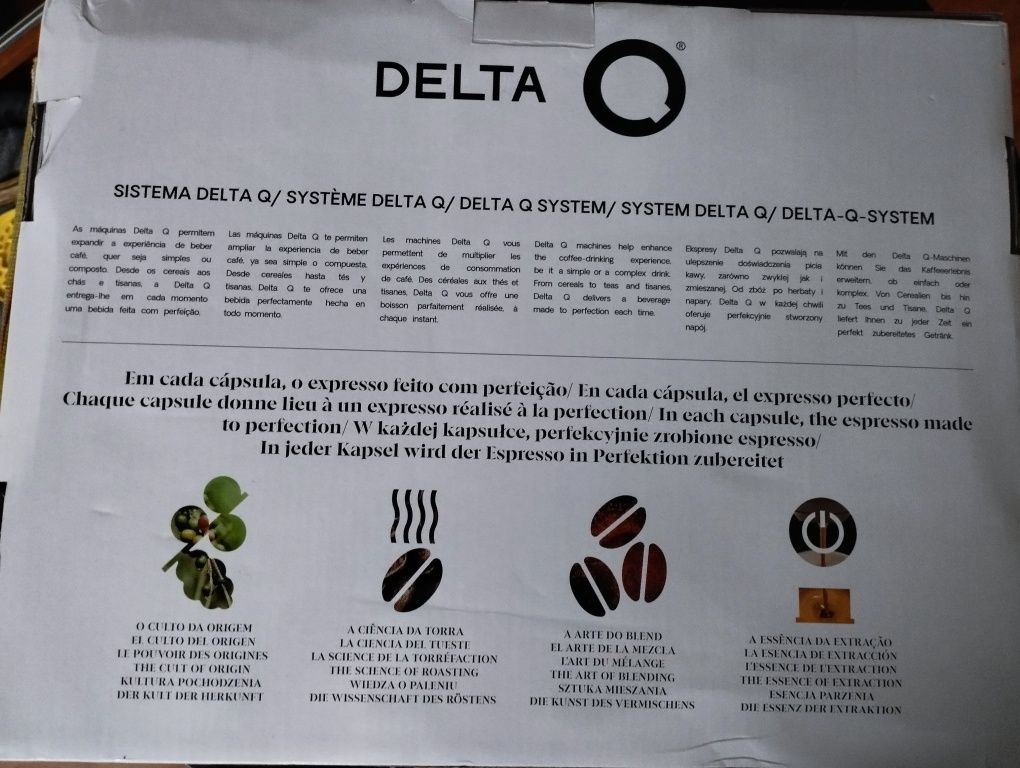 Express do kawy Delta milk qool