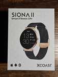 XCOAST SIONA 2 Smartwatch 42mm Czarny Różowo-złoty zegarek Fitness