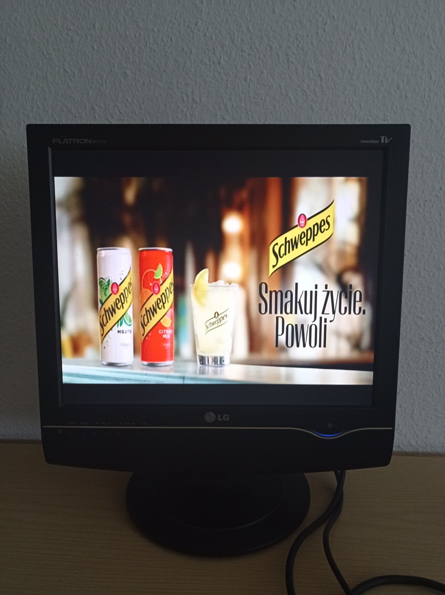 Monitor z funkcją TV,17cali