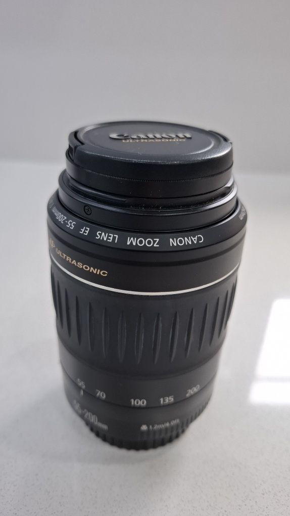 Lente Canon USM EF 55-200