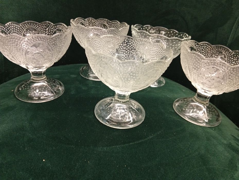 Kryształowe pucharki do lodów dla Uli