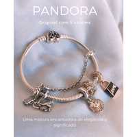 Pulseira Pandora Original com 5 Charms