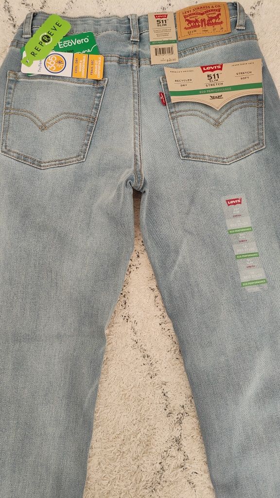 Джинси Levi's 511 slim 14 років