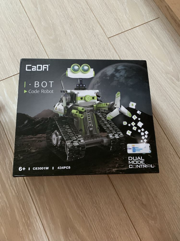 Cada robot programowalny klocki ibot code robot