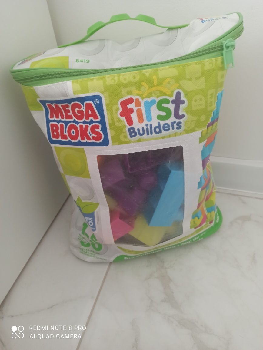 Klocki plastikowe FISHER PRICE Mega Bloks First Builders