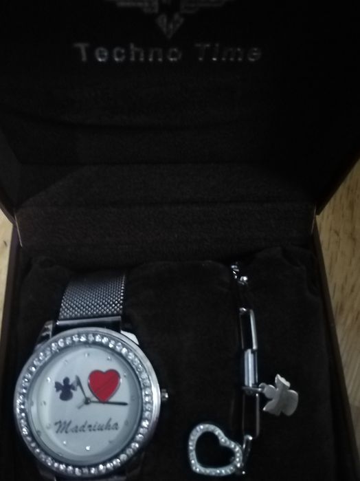 NOVO Conjunto Madrinha Relógio e Pulseira