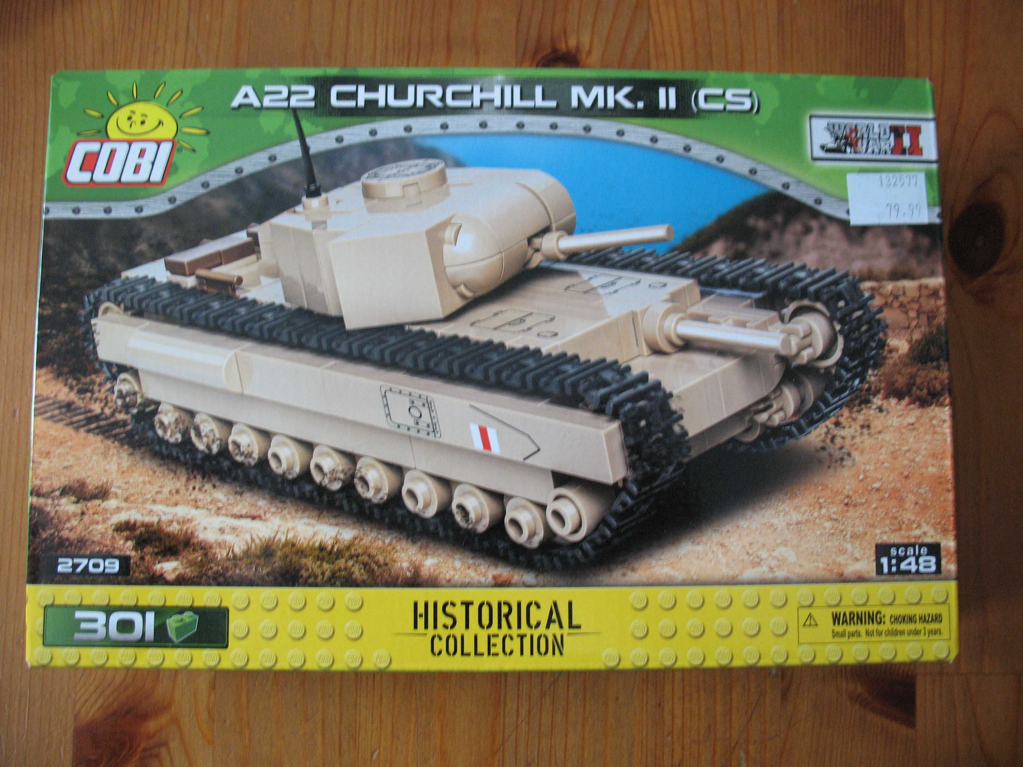 COBI 2709 танк A22 Churchill Mk.II. Новый