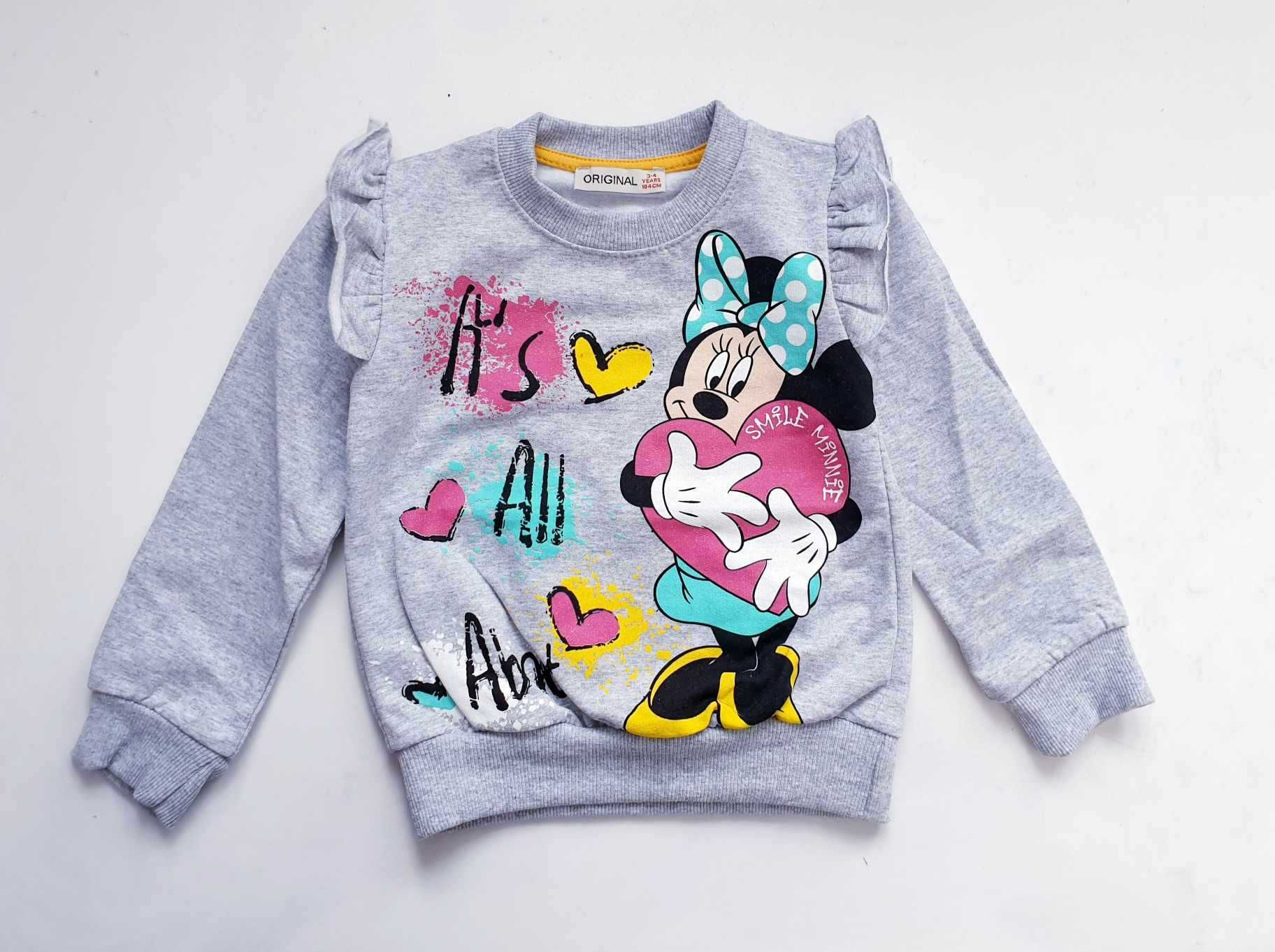 Nowa bluza Minnie Mouse 116 cm