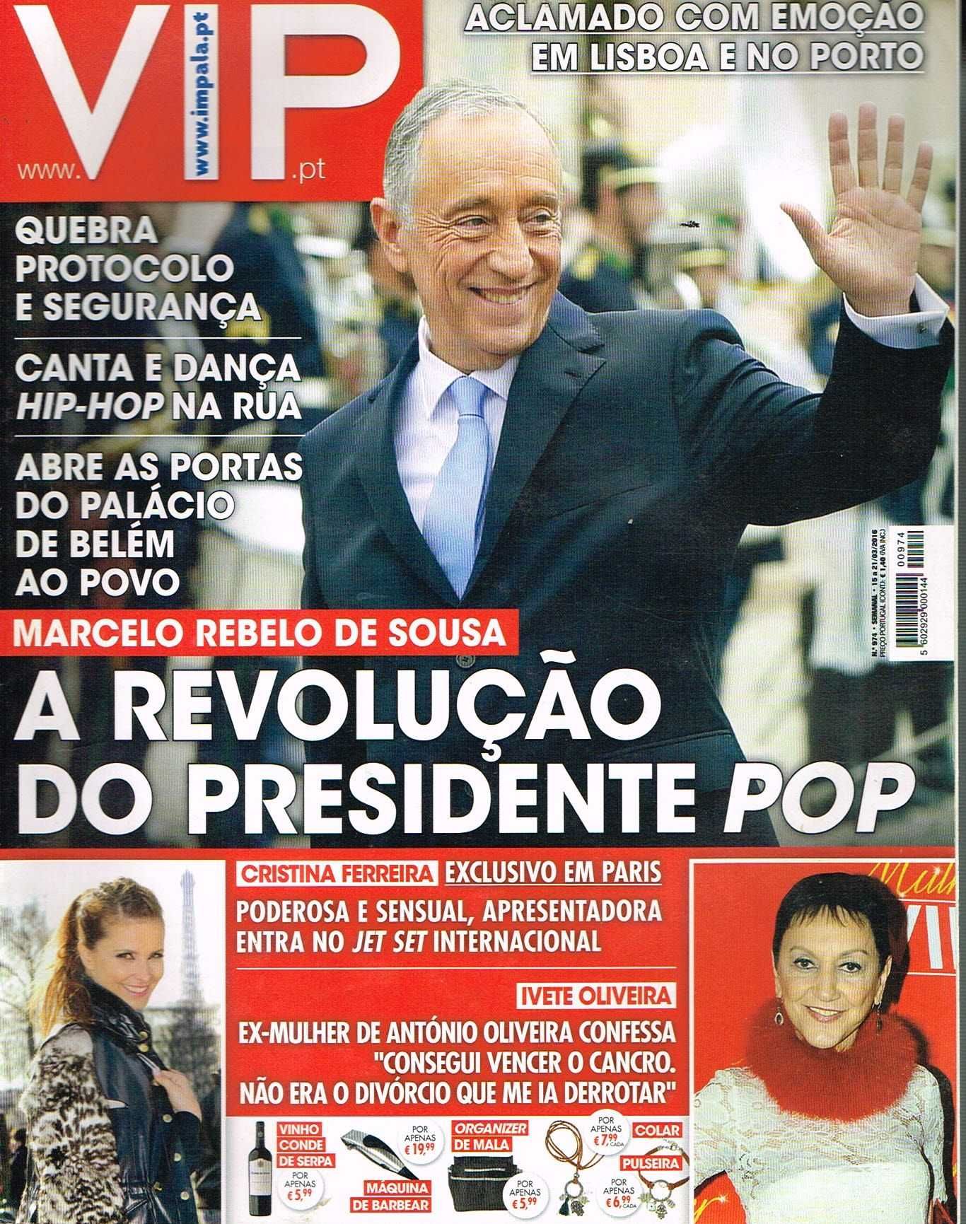 VIP Revistas dos anos 2015 a 2020