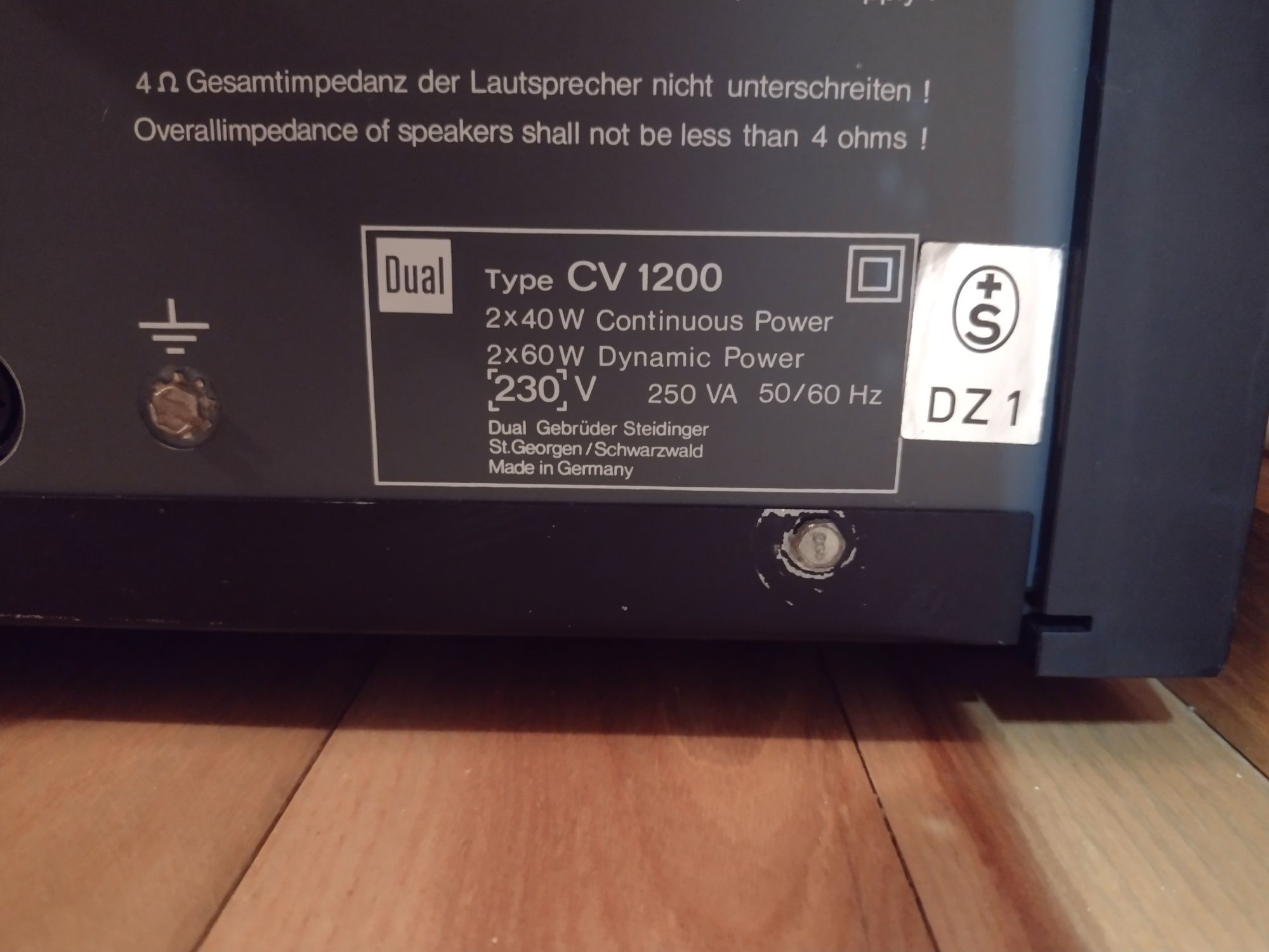 Wzmacniacz DUAL CV-1200