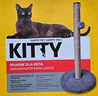 Drapak dla kota Kitty 64 cm słupek do drapaniaz pomponem
