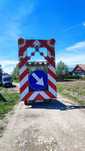 Przyczepa sygnalizacyjna U26 Kierowanie ruchem Wynajem Znaki drogowe