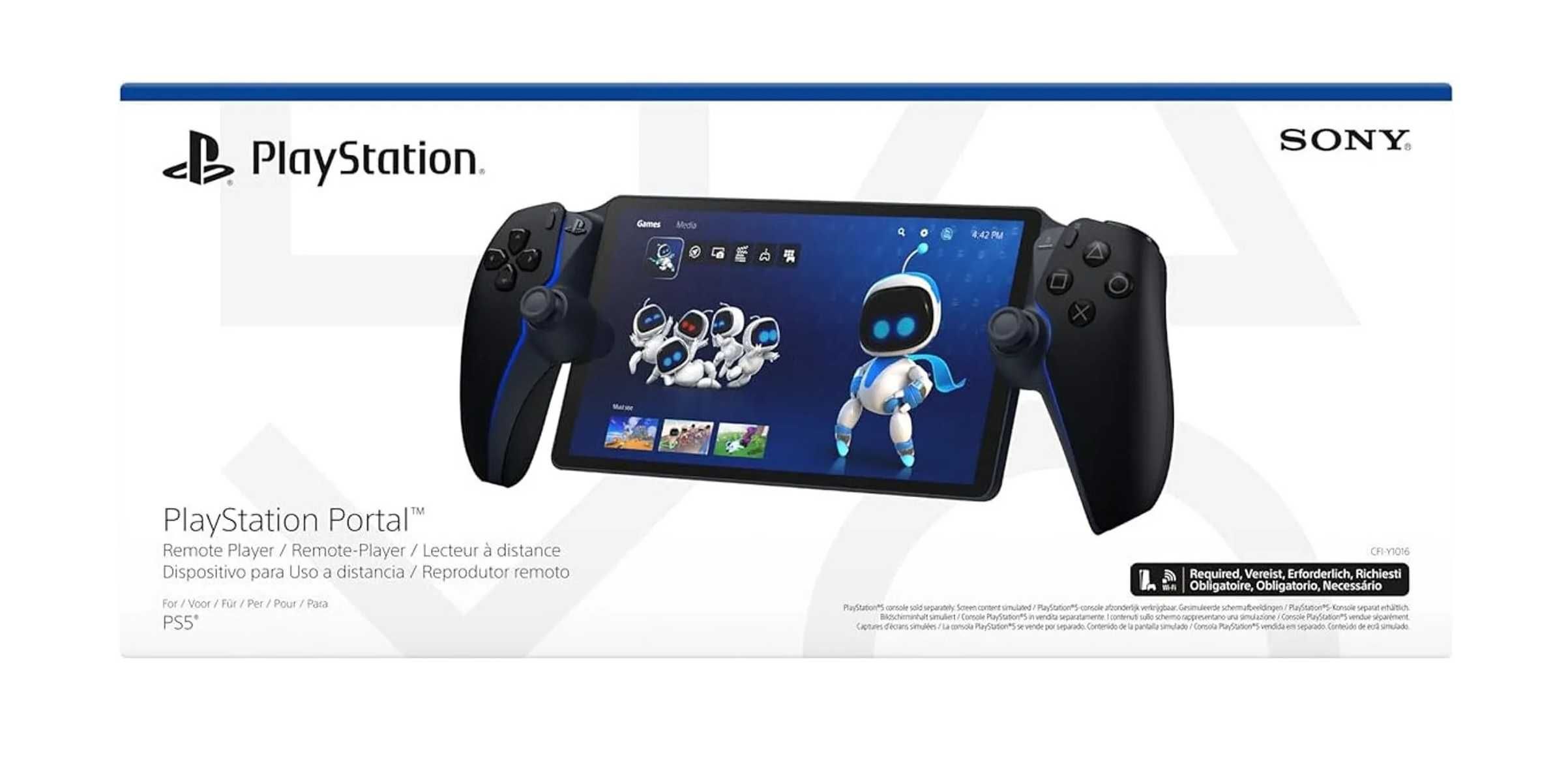 Konsola SONY PlayStation Portal do systemu PS5 (Midnight Black)