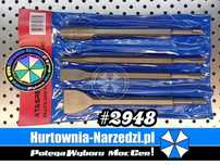 Zestaw 4 dłut do betonu SDS-Plus dłuta do betonu sds+ dłuto do betonu