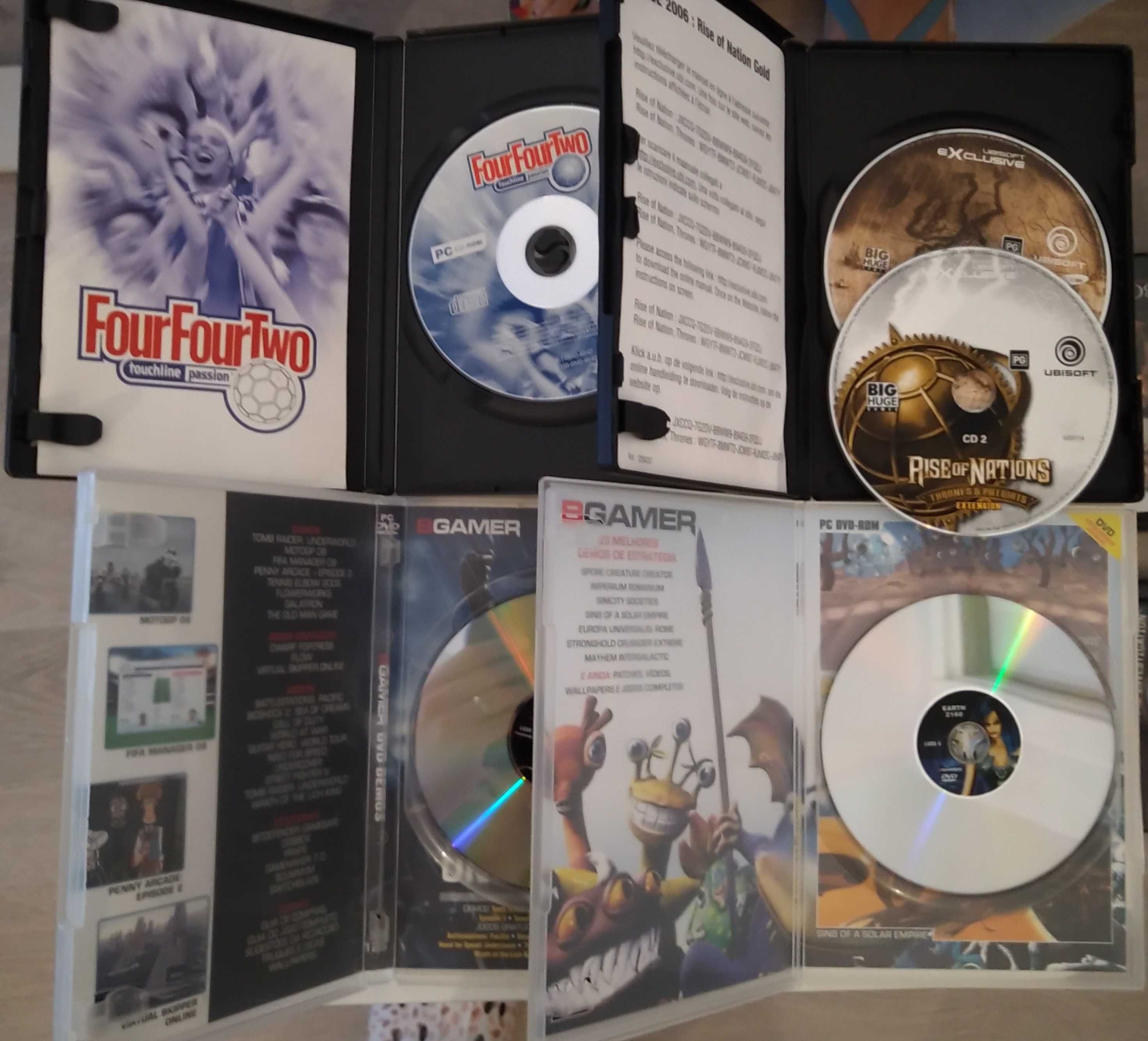 Conjunto jogos e demos PC tudo 10€!